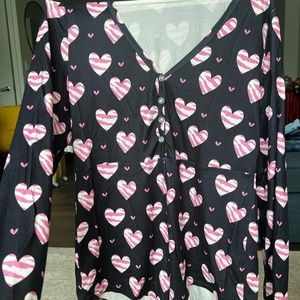 Heart Onesie for women